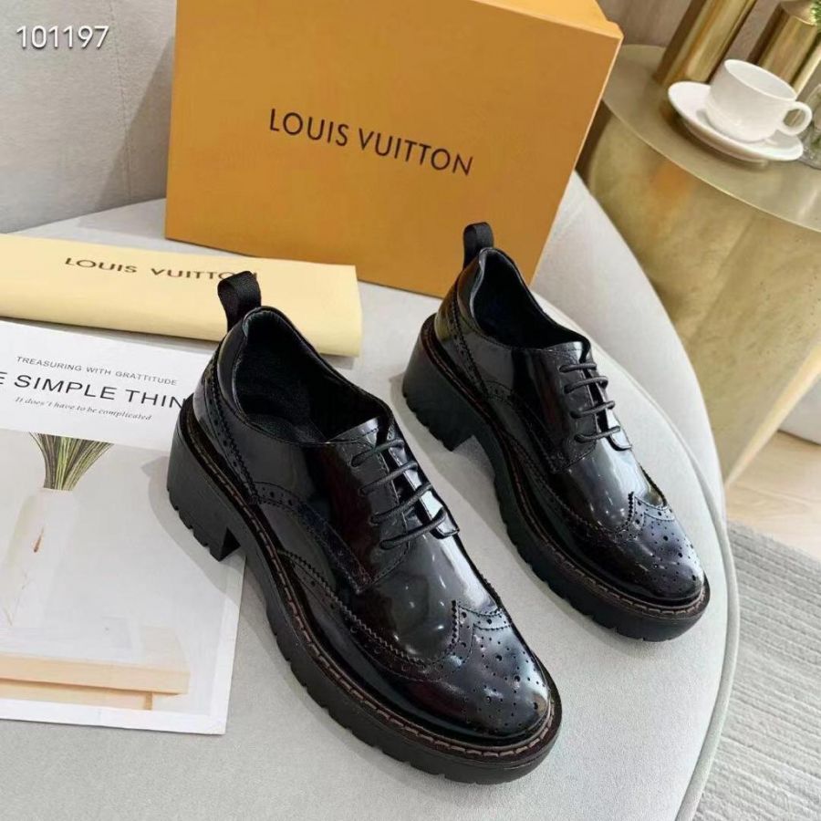 Ботинки  Louis Vuitton черные