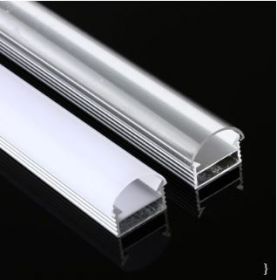 Алюминиевый подвесной профиль для светодиодной ленты с экраном 14х8.4 мм, 1 метр