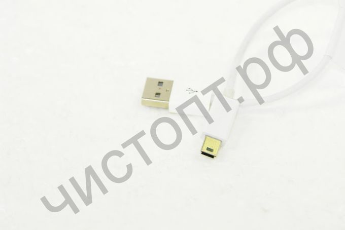 Кабель USB 2.0 Aм вилка(папа)--mini-B (miniUSB) вилка(папа)  0,1м  (ЦЕНА ЗА  5 ШТ.  !!!)