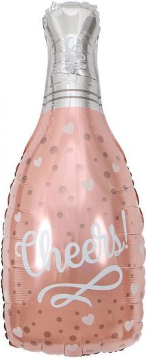 Бутылка "Розовое шампанское" 89см