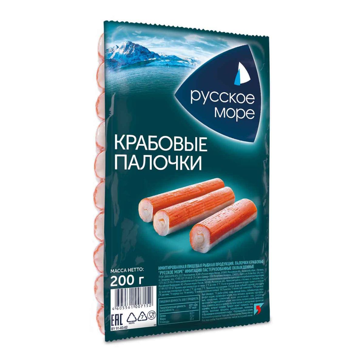 крабовые палочки русское море