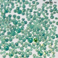Стразы Опал зеленый SS3-SS6 1440 шт