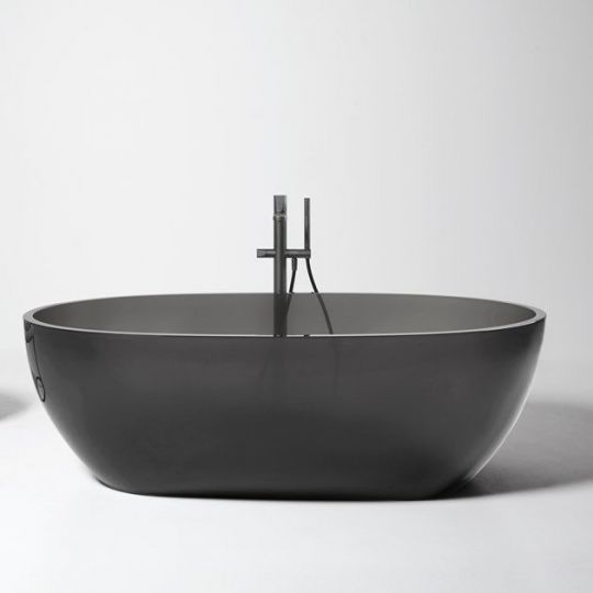 Изображение Черная отдельностоящая ванна Antonio Lupi Reflex Reflex 167х86