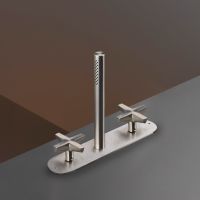 Встраиваемый прогрессивный смеситель для ванны Cea Design CROSS CRX28 с душем схема 1