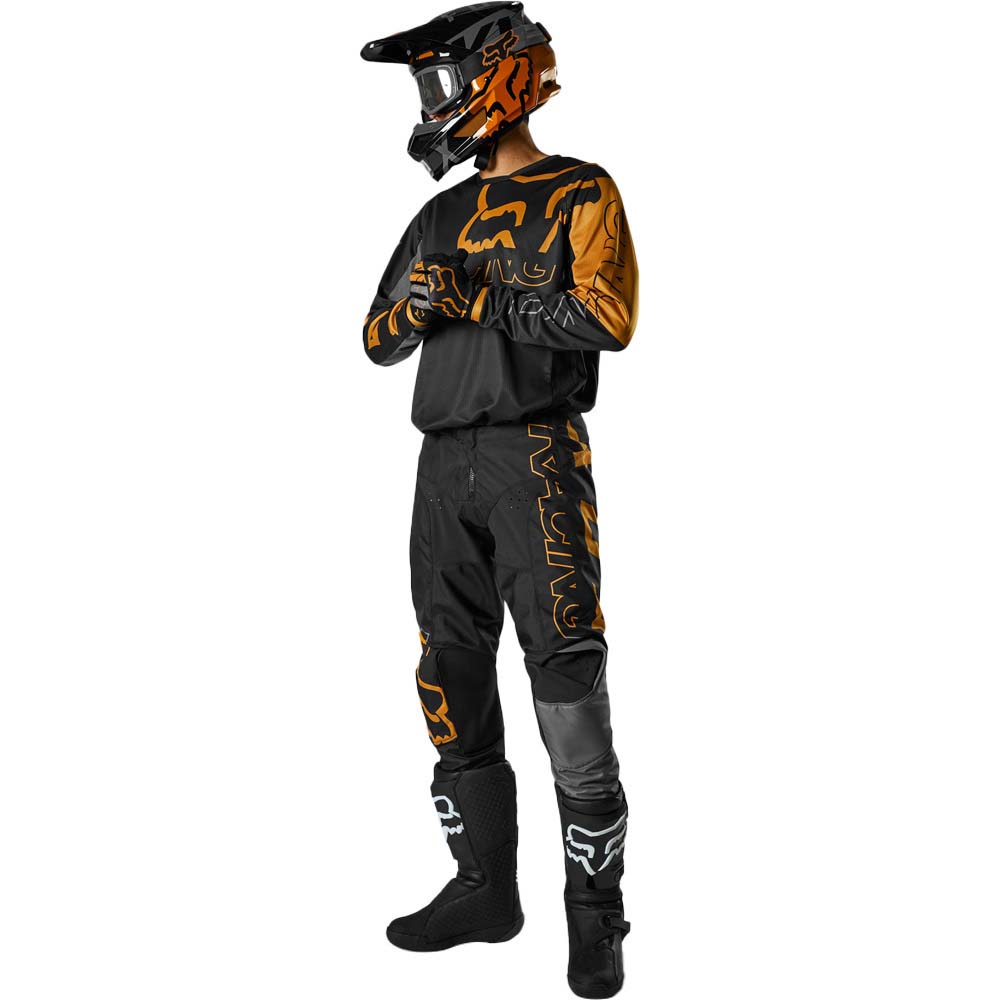 Fox 180 Skew Black (2022) джерси и штаны для мотокросса
