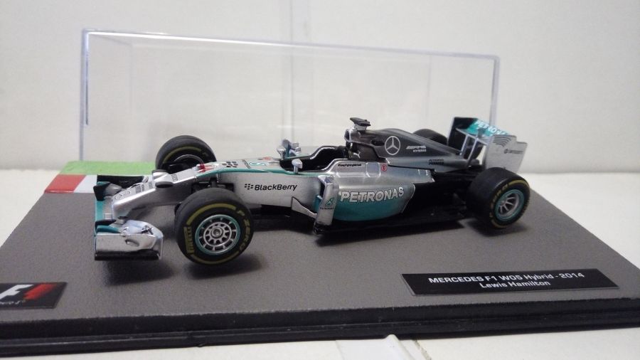 Mercedes F1 W05 Hybrid 2014 Lewis Hamilton ( Eaglemoss) 1/43