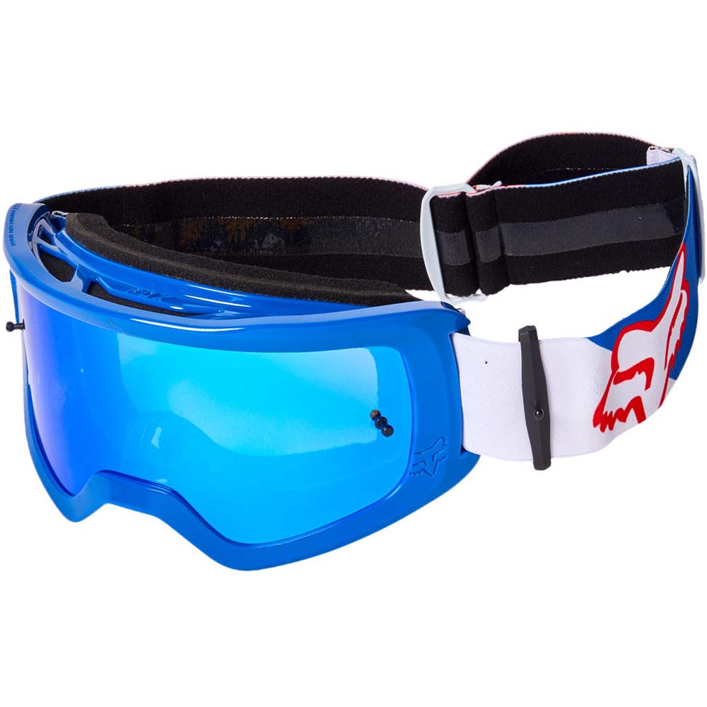 Fox Main Skew Spark White/Red/Blue (2022) очки для мотокросса