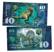 10 Dino - Spain.Dinosaurs.Spinosaurus (Спинозавр. Испания).UNC Oz ЯМ
