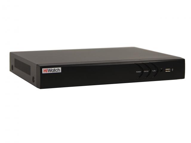 4-х канальный гибридный HD-TVI регистратор HiWatch DS-H304QA(B)