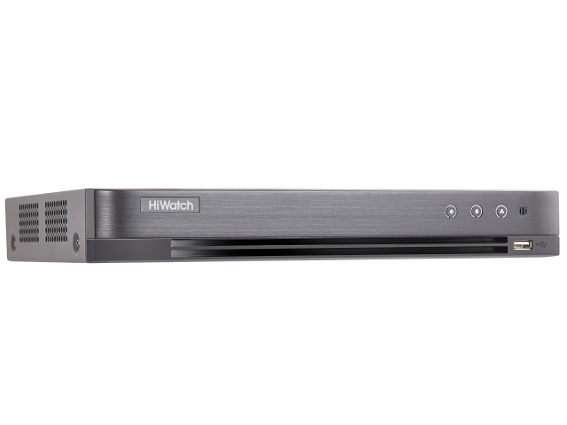 4-х канальный гибридный HD-TVI регистратор HiWatch DS-H304QAF