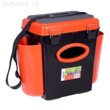 Ящик зимний "FishBox" (10л) оранжевый Helios