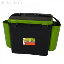 Ящик зимний "FishBox" односекционный (19л) зеленый Helios