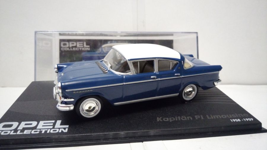 Opel Kapitan PI Limousine 1958-1959 (IXO-ALTAYA) 1/43