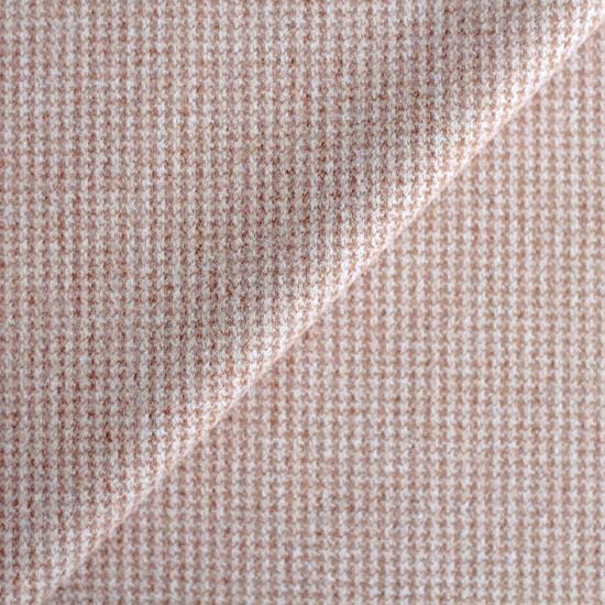 Лоскут трикотажной ткани Кашемир лапка - Бежевый 50х37 см