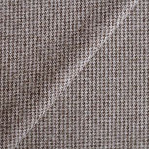 Лоскут трикотажной ткани Кашемир лапка - Коричневый 50х37 см