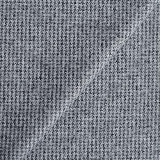 Лоскут трикотажной ткани Кашемир лапка - Серый 50х37 см