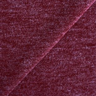 Лоскут трикотажной ткани Ангора - Бордовый меланж 50х37 см