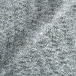 Лоскут трикотажной ткани Серый меланж 50х37 см