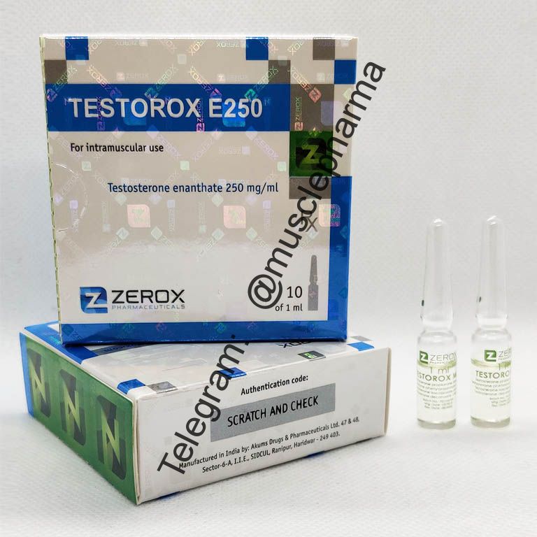 Testorox E250 (ЭНАНТАТ). ZEROX. 1 амп * 1 мл.