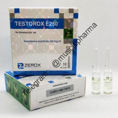 Testorox E250 (ЭНАНТАТ). ZEROX. 1 амп * 1 мл.