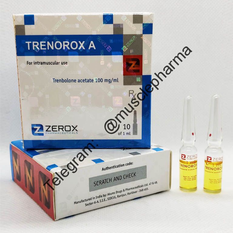 Trenorox A (ТРЕНБОЛОН АЦЕТАТ). ZEROX. 1 амп * 1 мл.