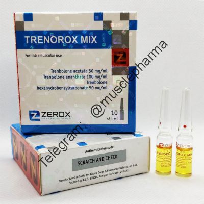 Trenorox Mix (ТРЕНБОЛОН МИКС). ZEROX. 10 амп * 1 мл.