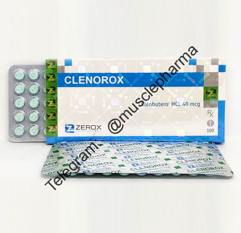 Clenorox (Кленбутерол). ZEROX. 100 таб. по 40 мкг.