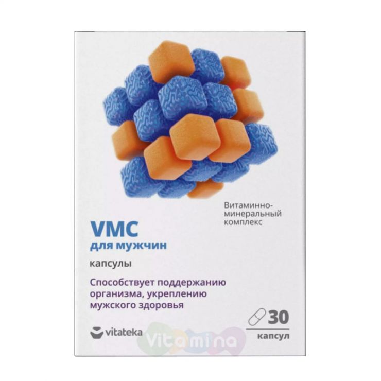 Витатека Витаминно-минеральный комплекс для мужчин Vmc, 30 капс
