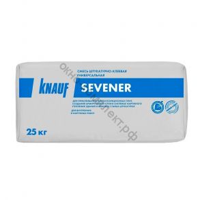 KNAUF Севенер штукатурно-клеевая смесь для приклеивания теплоизоляции, 25кг, шт код:111618