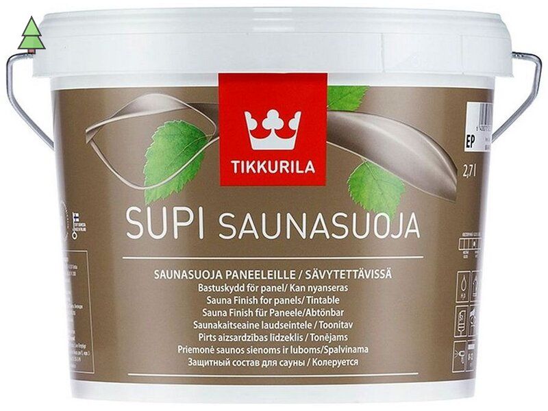 Пропитка для стен Tikkurila Supi 2,7 л
