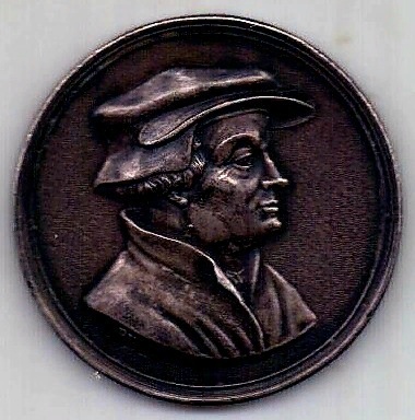 медаль 1819 Швейцария 300 лет Реформации UNC