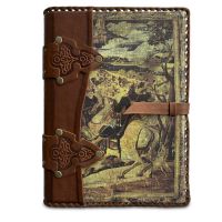 Кожаный ежедневник в стиле 19 века, модель 40
