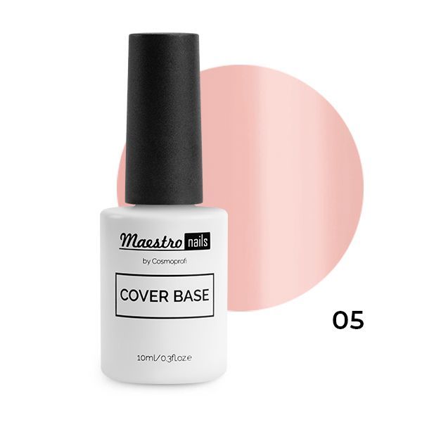 Камуфлирующая база Maestro nails, № 5 - 10 мл