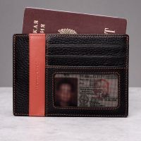 Обложка для документов и паспорта Stampa Brio 179-1745CF BLACK/ORANGE