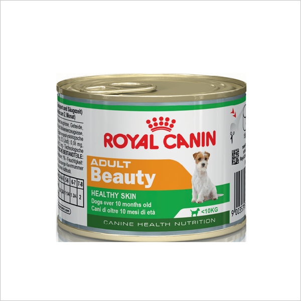 Влажный корм для собак мелких пород Royal Canin Beauty для поддержания здоровья шерсти и кожи