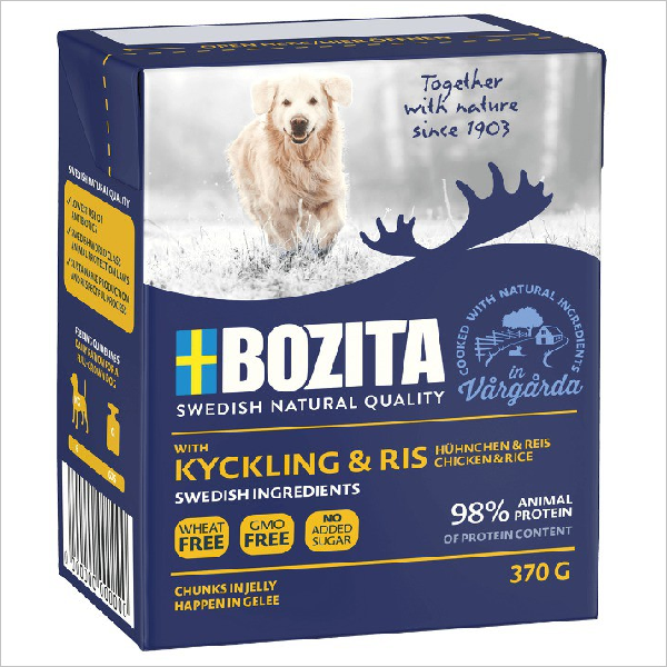 Влажный корм для собак всех пород Bozita Naturals с курицей и рисом