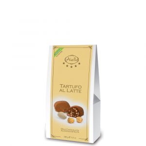 Трюфели из молочного шоколада с миндалем и фундуком Aiello Bio Tartufo al Latte 100 г - Италия