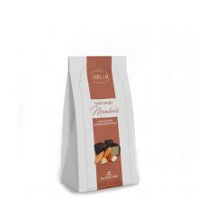 Конфеты шоколадные Трюфели Aiello Bio из тёмного шоколада с миндалём БИО - 80 г (Италия)