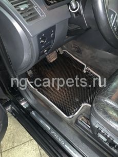 Коврики EVA для Volvo XC90 I, 5 шт с БОРТАМИ!