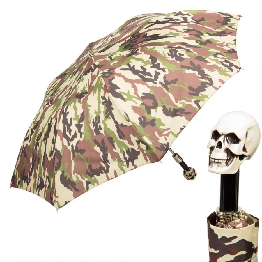 Зонт складной Pasotti Auto Capo Osso Military