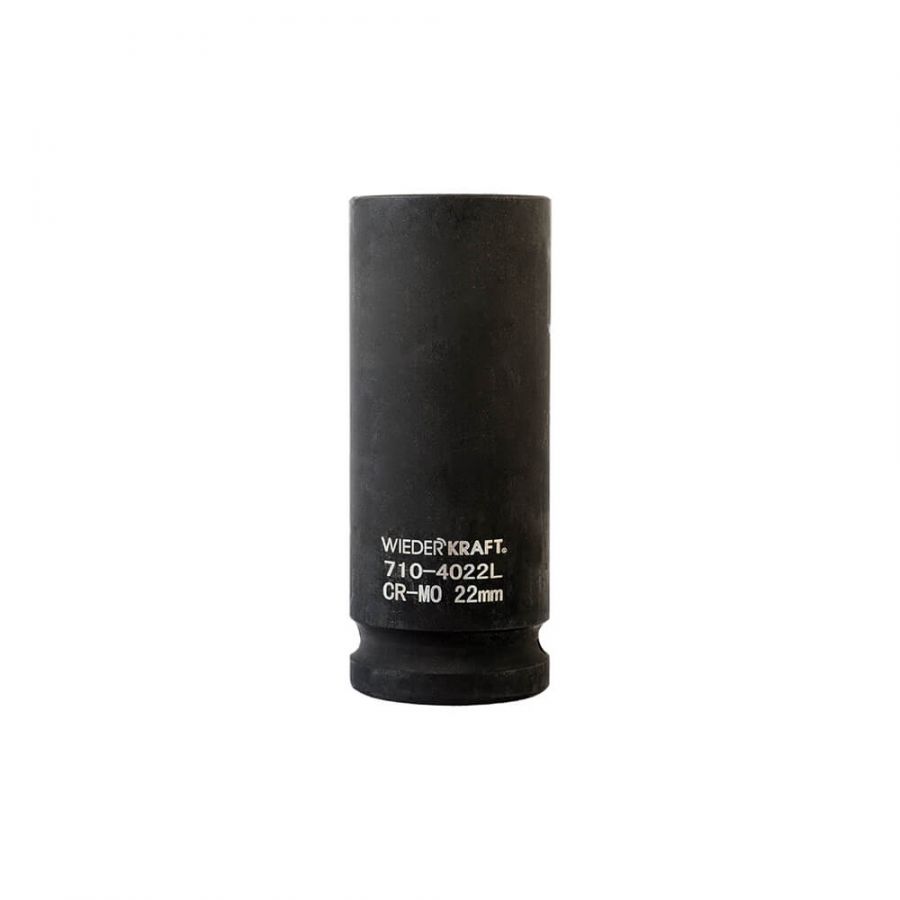 WDK-710-4022L Головка торцевая ударная глубокая 1/2″, 22 мм