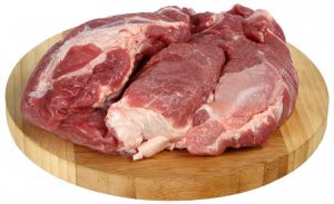 Мясо свинина без кости лопатка Россия распил 1000г