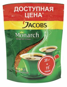 Кофе растворимый JACOBS MONARCH 38г м/у