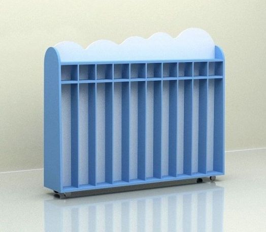 Шкаф для полотенец 10 секций «Облако»