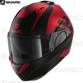 Шлем Shark EVO-ES Kedje, Красно-черный