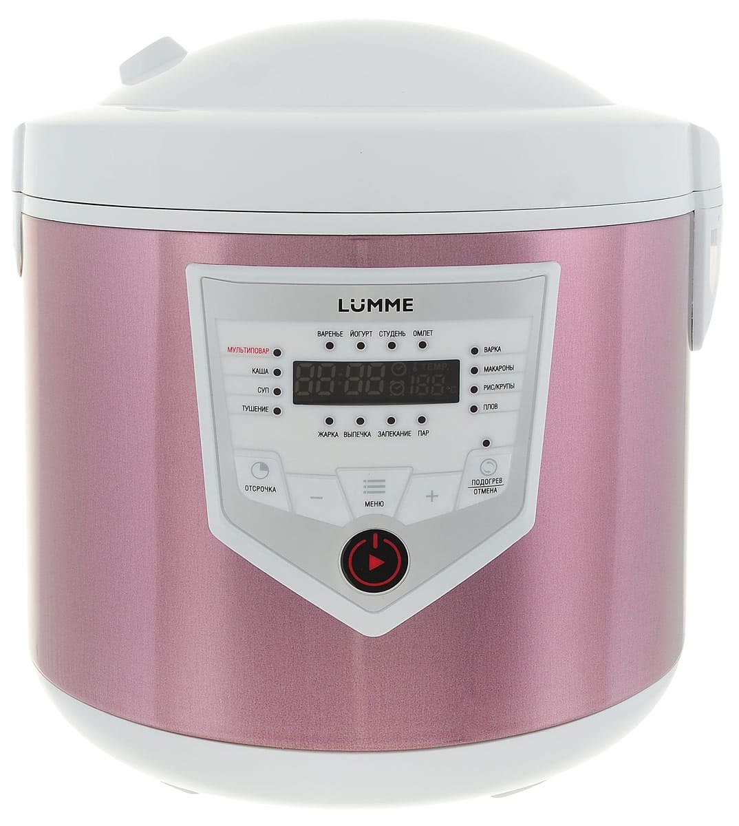 Мультиварка LUMME LU-1446 белый/розовый