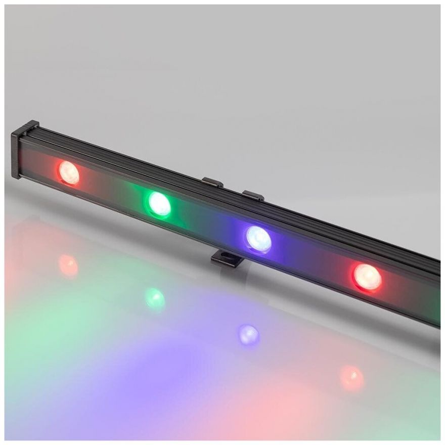 Прожектор светодиодный Arlight AR-LINE-1000XS-12W-24V RGB (закрытый)
