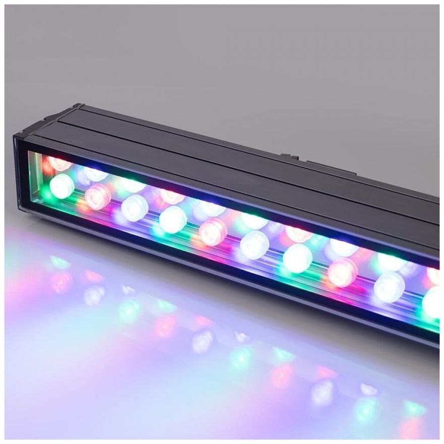 Прожектор светодиодный Arlight AR-LINE-1000XL-54W-24V RGB (закрытый)