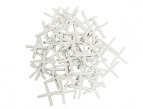 Крестики пластиковые для укладки плитки, 2,5мм 200шт, (уп.) 47-0-025