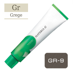 Lebel Краска для волос Materia G серия Grege&Mauve Тон GR9 - Очень светлый блондин серо-бежевый 120 гр.